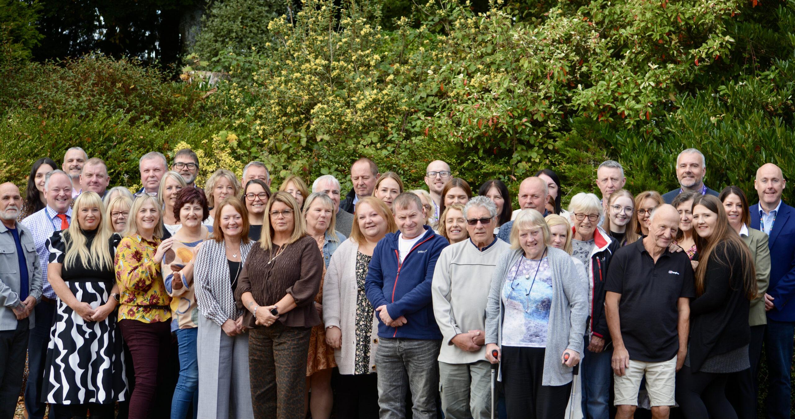 Foster Wales Anglesey service group photo